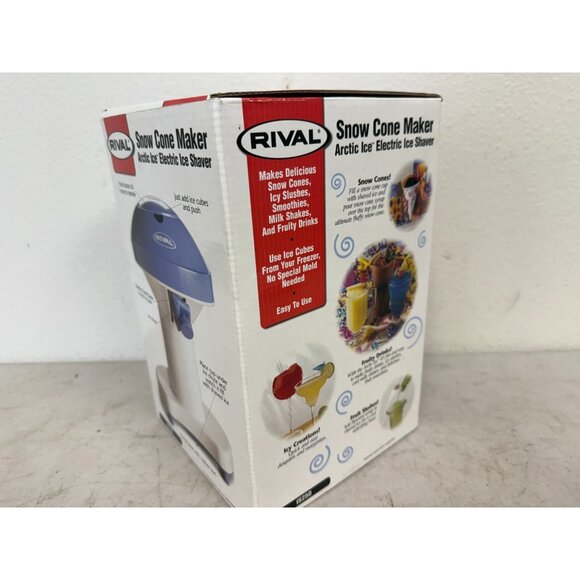 Rival Arctic Ice Electric Snow Cone Maker – Model IS250 Ice Shaver – NOS - Picture 3 of 8